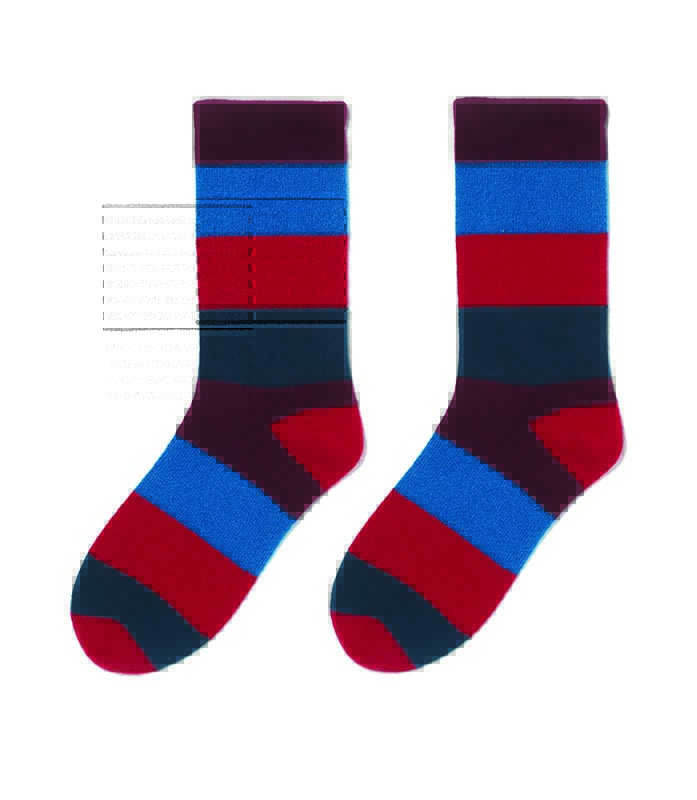 126 Bompard tsc 31910 ERIC BOMPARD AK296 CHAUSSETTES RAYURES MULTICOLORES 95