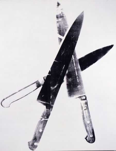 Andy Warhol, Knives, 1981-1982, (c) Andy Warhol Museum