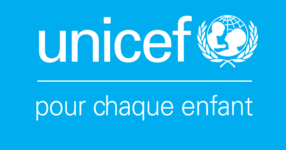 UNICEF Logo Vector vertical FR blue